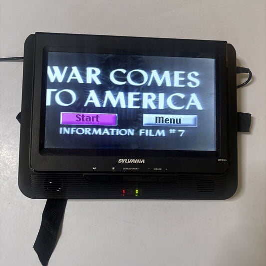 Sylvania 9" Portable DVD Player Region 1 SDVD9805-C