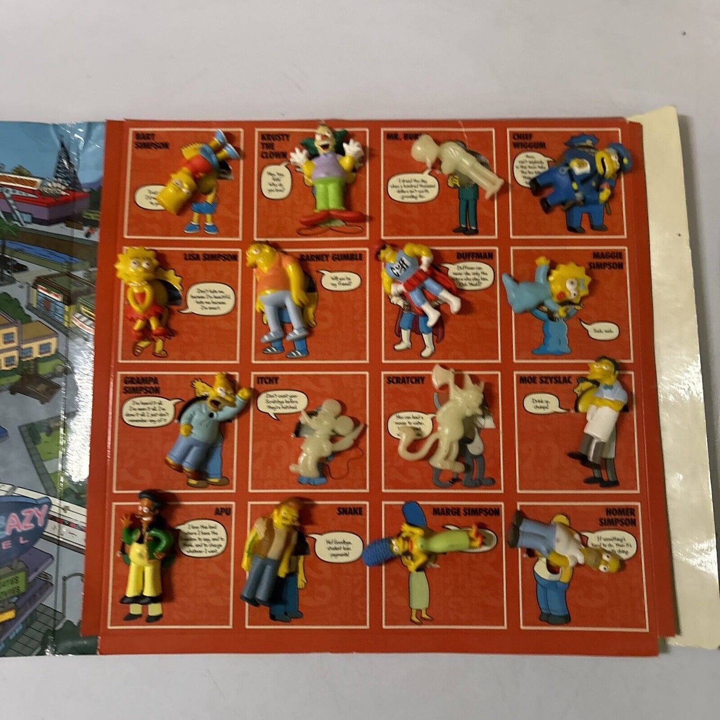 The Simpsons 20th Anniversary Stick'Ems Collector Album