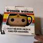 WONDER WOMAN Set: Light, Coffee Mug & Saucer, Ceramic Mug Pop!