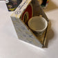 WONDER WOMAN Set: Light, Coffee Mug & Saucer, Ceramic Mug Pop!