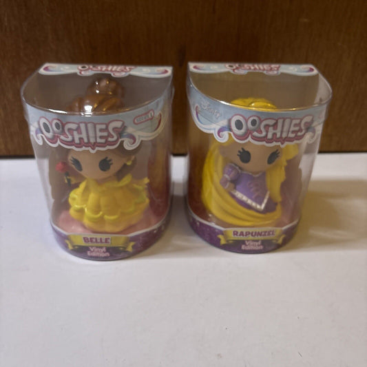 Ooshies Disney Vinyl Edition: Belle, Rapunzel