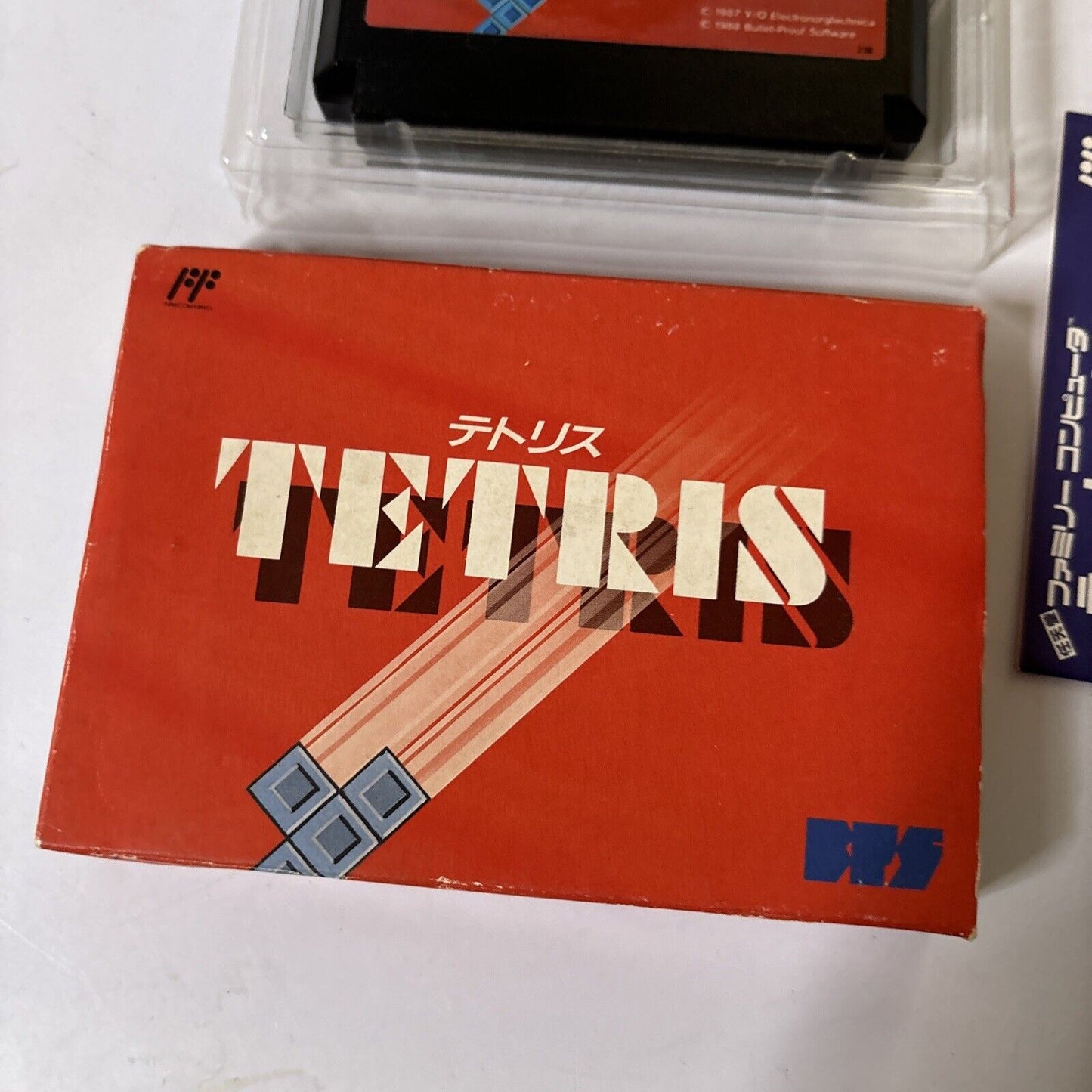 Tetris Nintendo Famicom NTSC-J Japan BPS-T0 Box & Manual