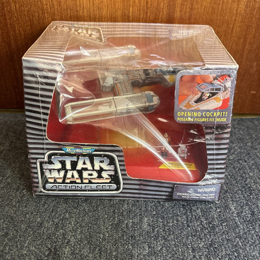 Star Wars Action Fleet Y-Wing Starfighter Galoob 1996 Micro Machines