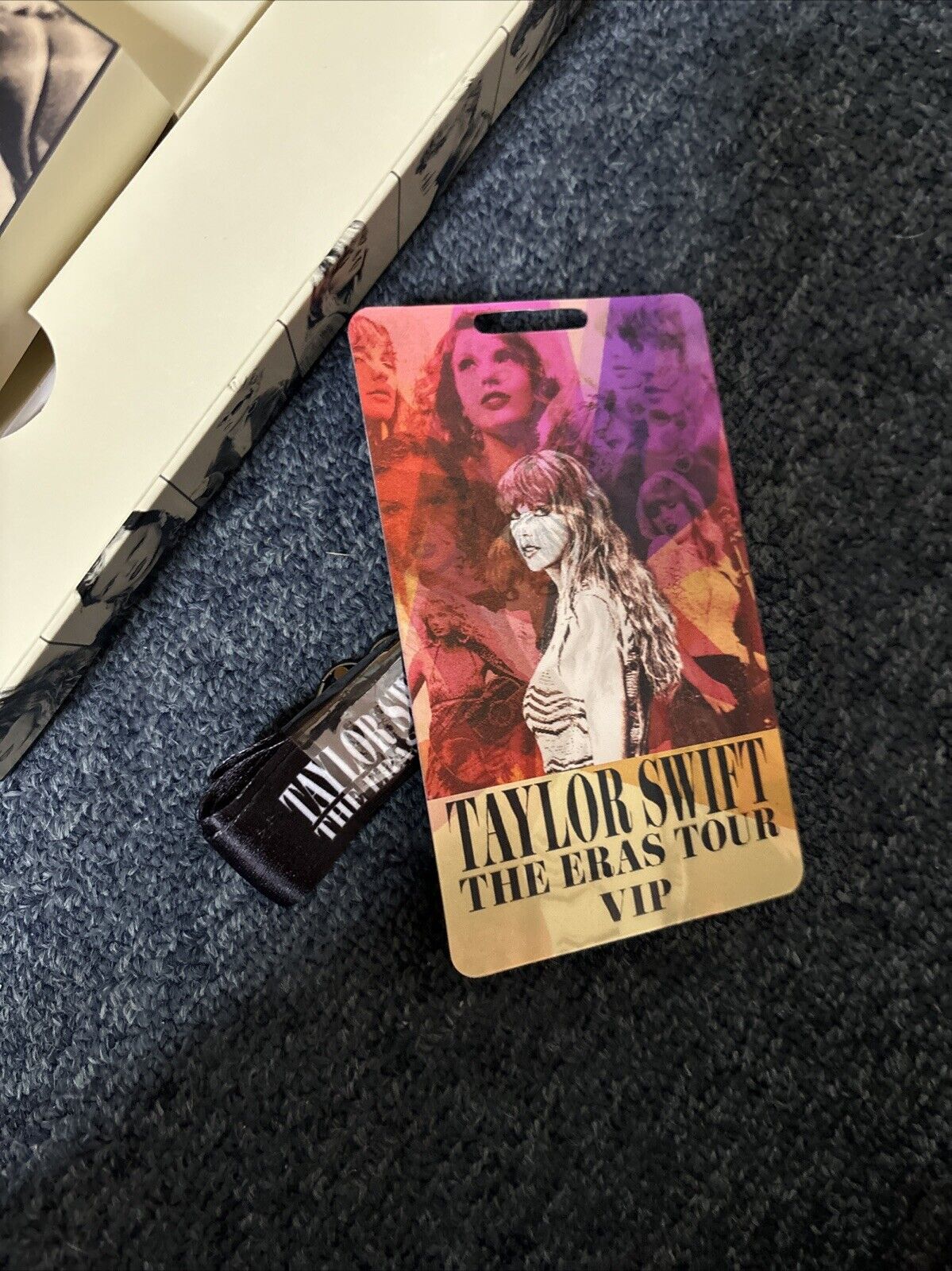 Taylor Swift The Eras Tour VIP 2023 Poster Lanyard Badge