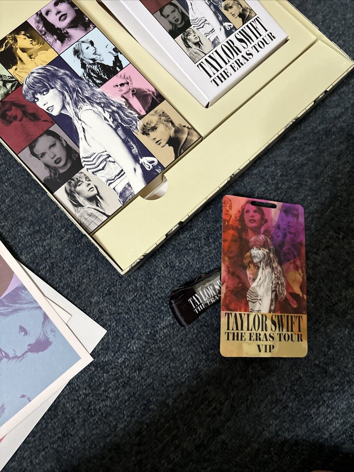 Taylor Swift The Eras Tour VIP 2023 Poster Lanyard Badge
