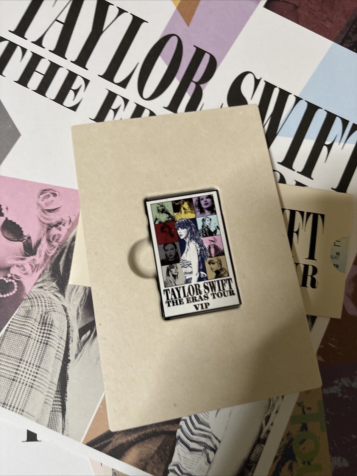 Taylor Swift The Eras Tour VIP 2023 Poster Lanyard Badge