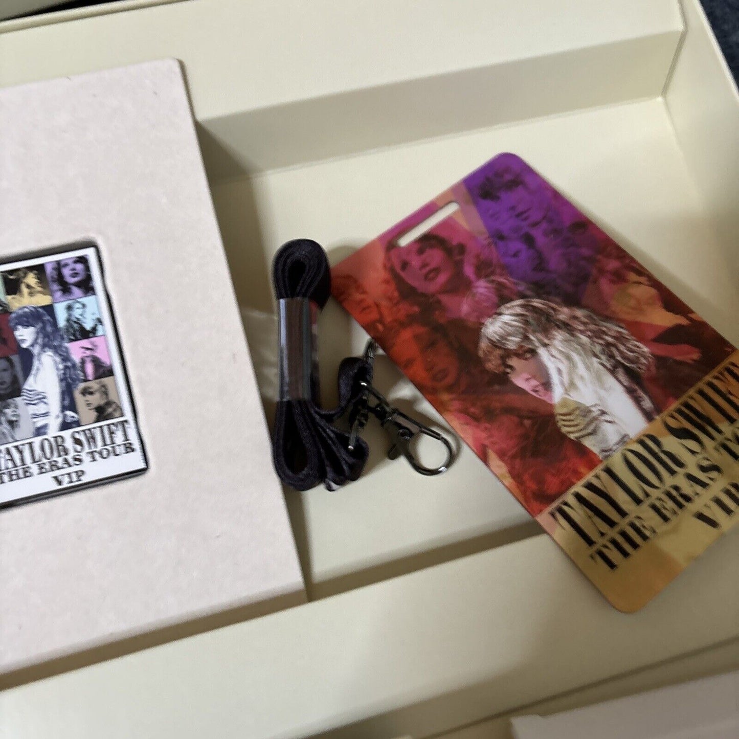 Taylor Swift The Eras Tour VIP Lanyard Postcard