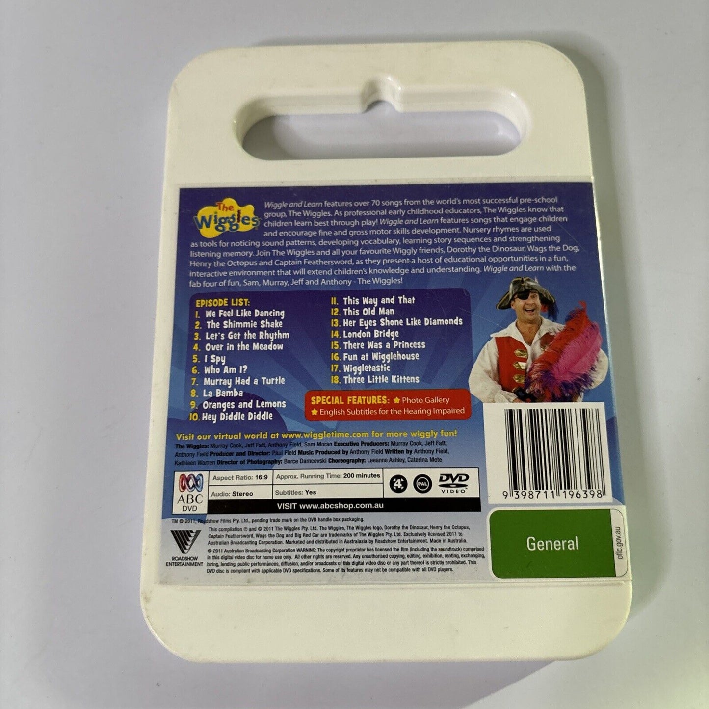 The Wiggles - Wiggle & Learn-The Pick of TV : Series 6 (DVD, 2006)  Region 4