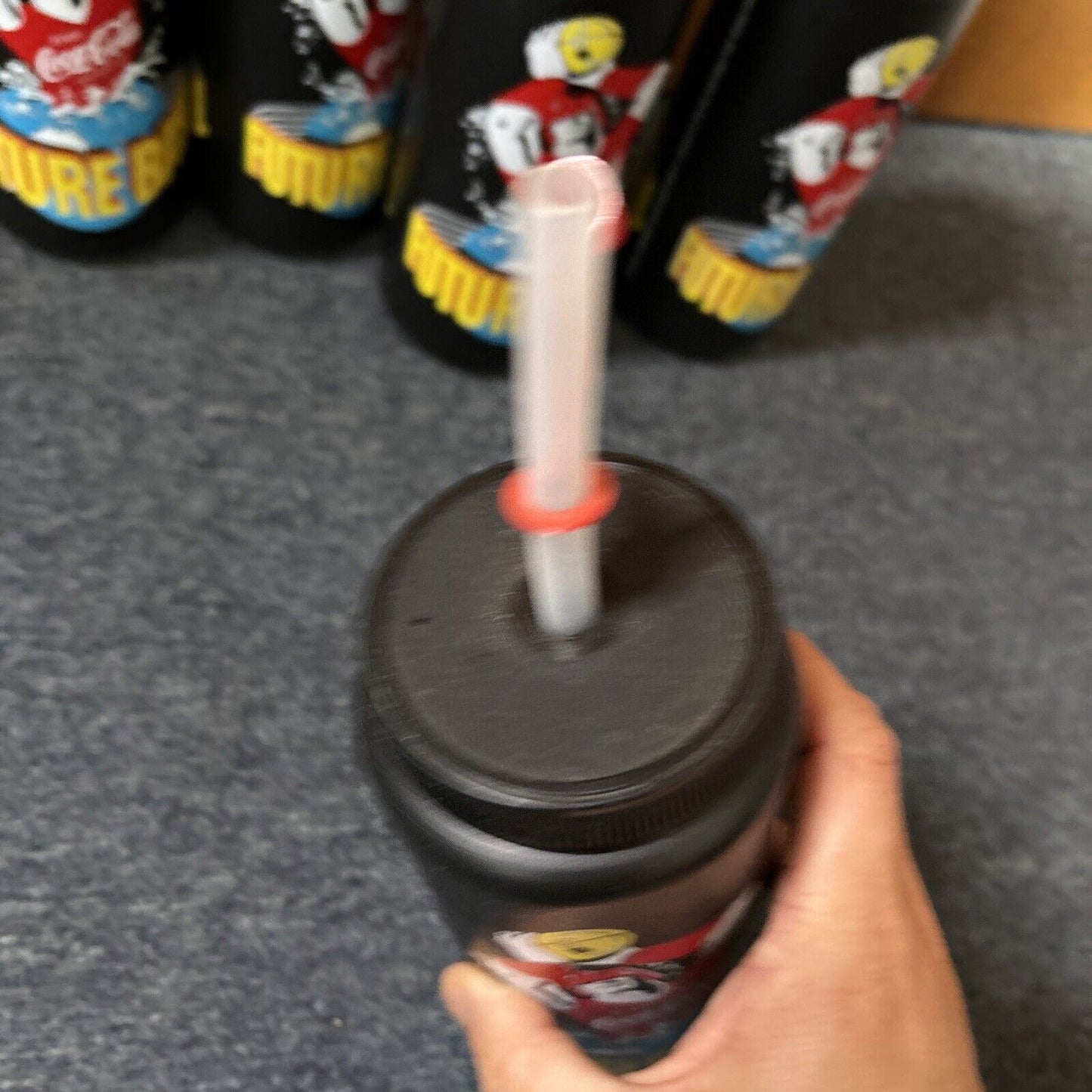 6x Coca Cola Future Ball Drink Bottle Promotional