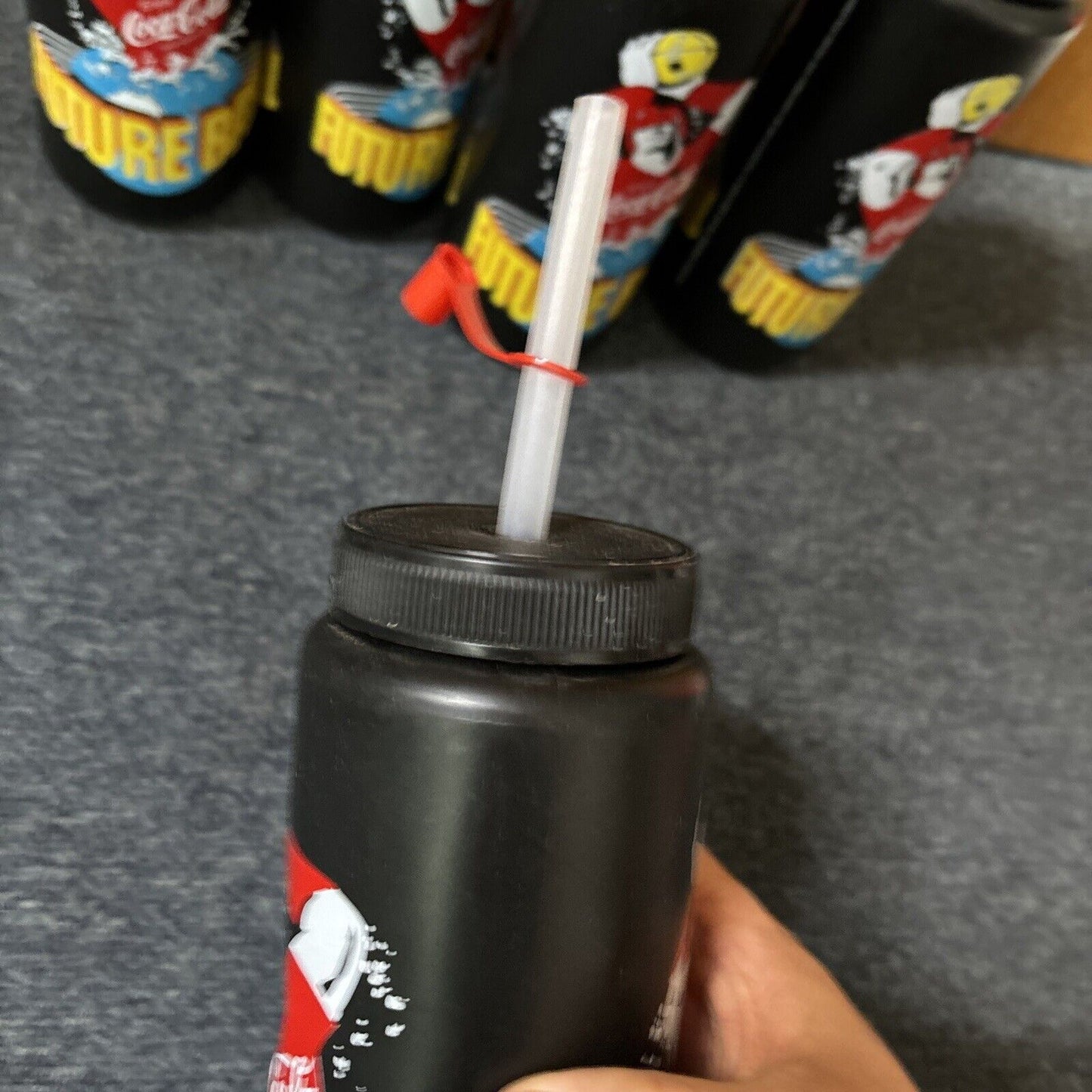 6x Coca Cola Future Ball Drink Bottle Promotional