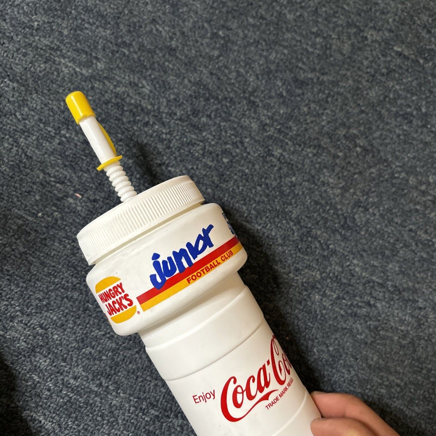 6x Coca Cola Hungry Jack's Adelaide Crows Football Club Junior Drink Bottle