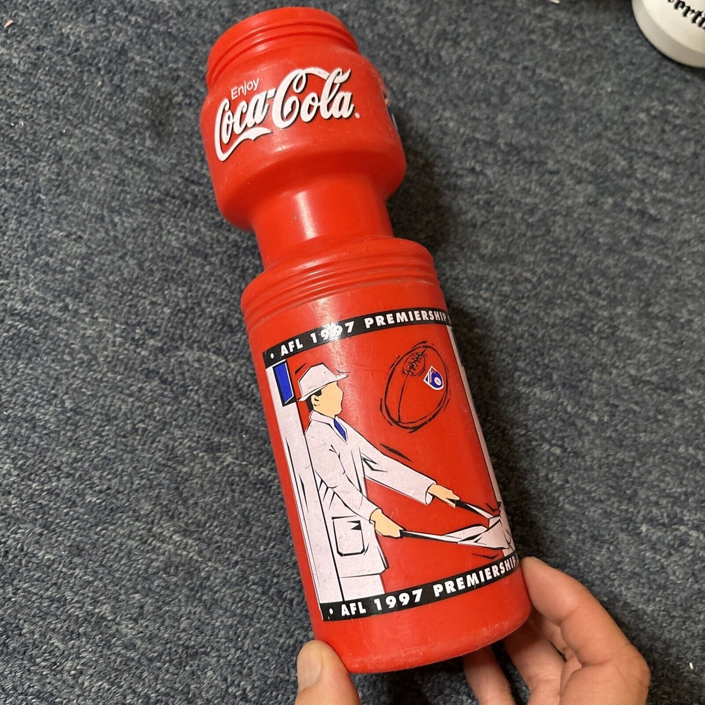 14x Coca Cola Water Bottle Promotional Hopman Cup SAFM 1993 AFL