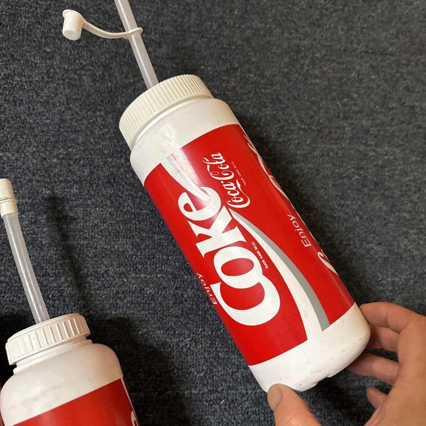 14x Coca Cola Water Bottle Promotional Hopman Cup SAFM 1993 AFL