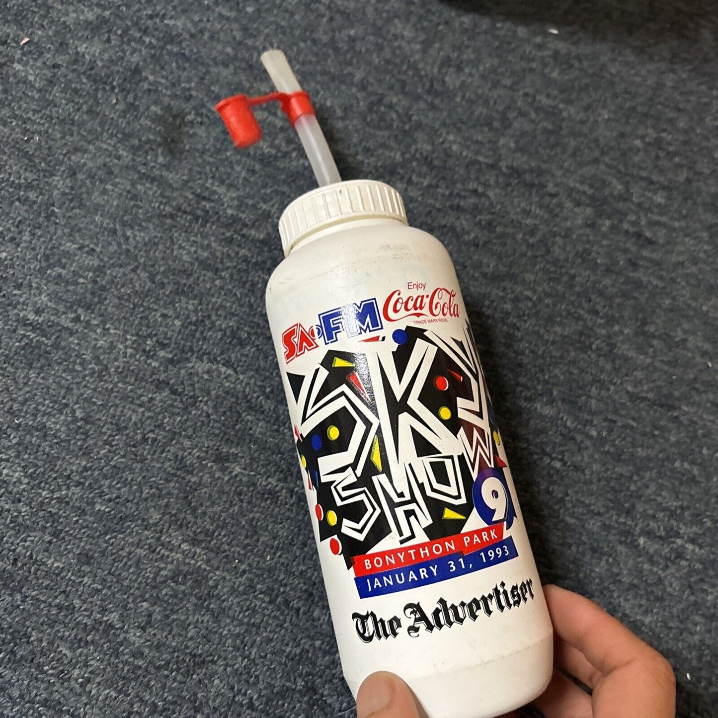 14x Coca Cola Water Bottle Promotional Hopman Cup SAFM 1993 AFL