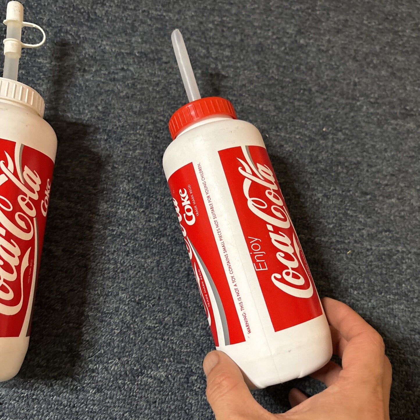 14x Coca Cola Water Bottle Promotional Hopman Cup SAFM 1993 AFL