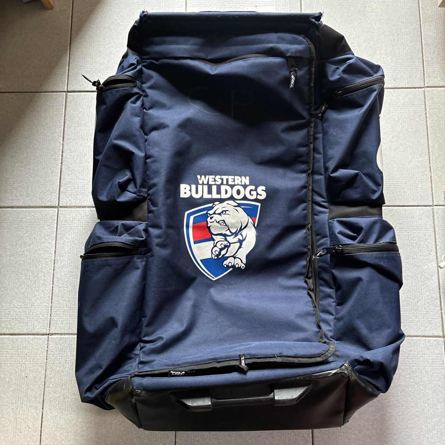 AFL Western Bulldogs ASICS Large Luggage Wheels Baggage