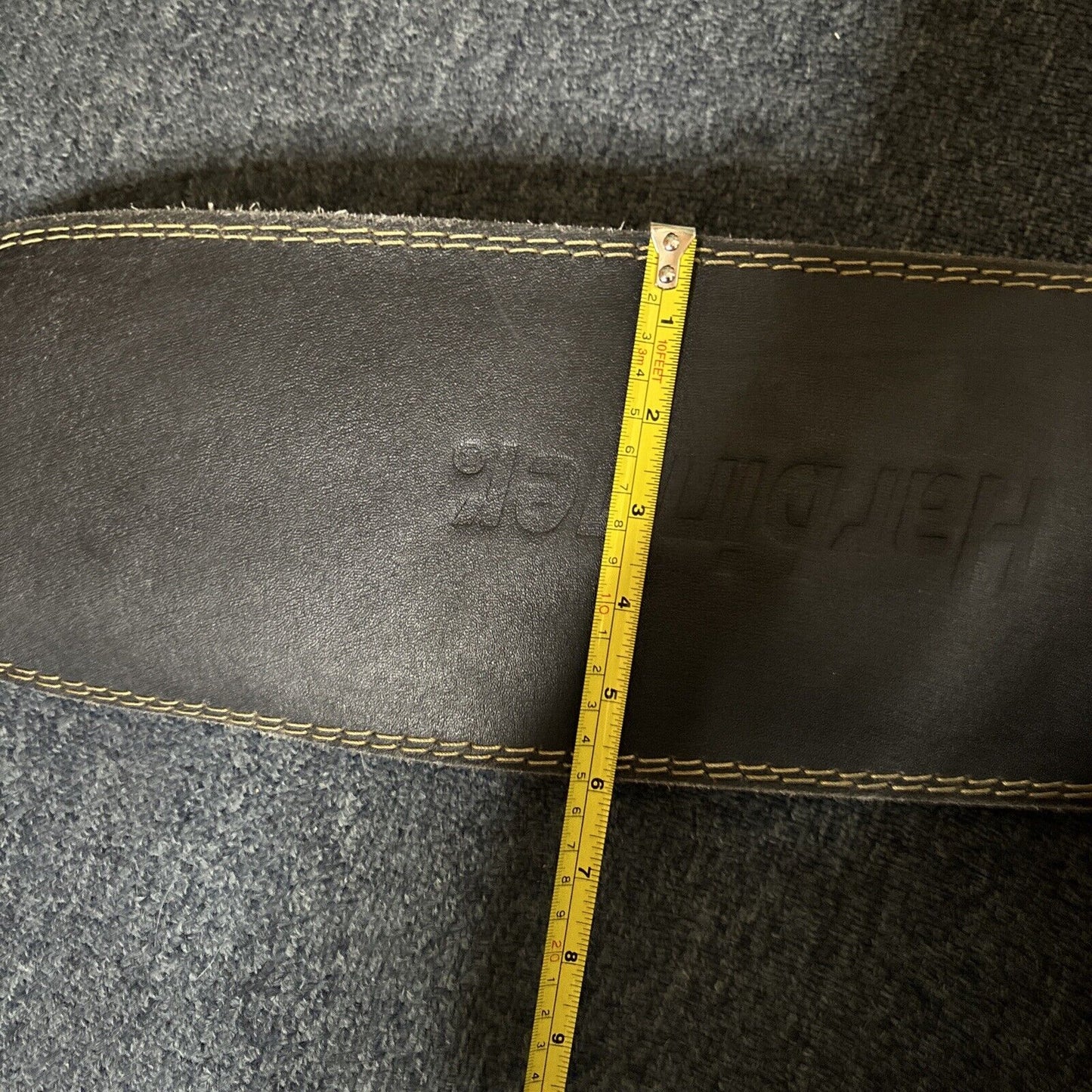 Harbinger Leather Powerlifting Weightlifting Belt