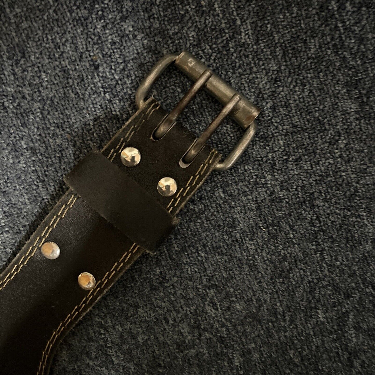 Harbinger Leather Powerlifting Weightlifting Belt