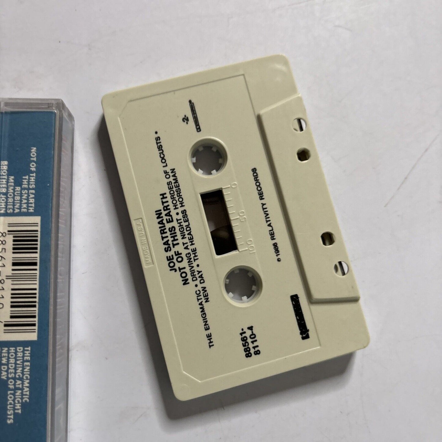 Joe Satriani - Not of this Earth (Cassette, 1986)