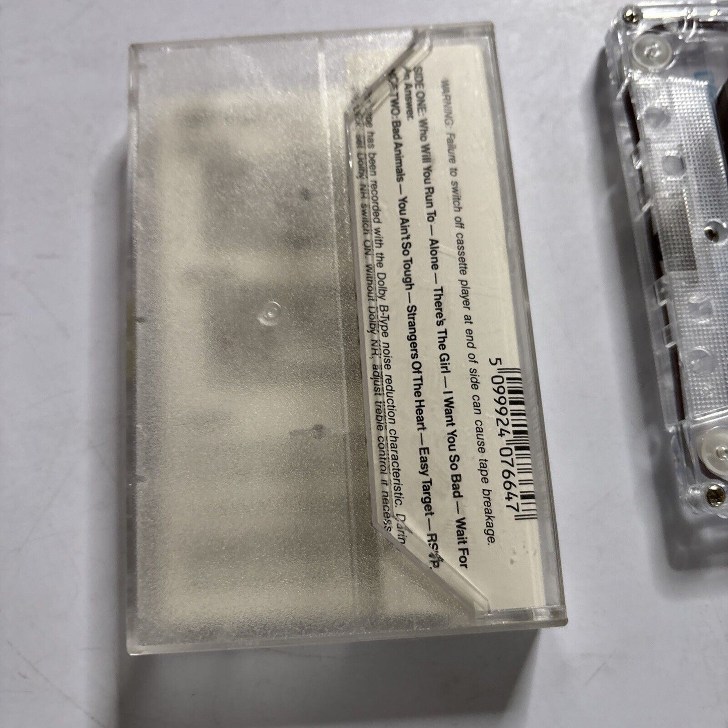 Heart - Bad Animals (Cassette Tape, 1987) Tc-st-240766