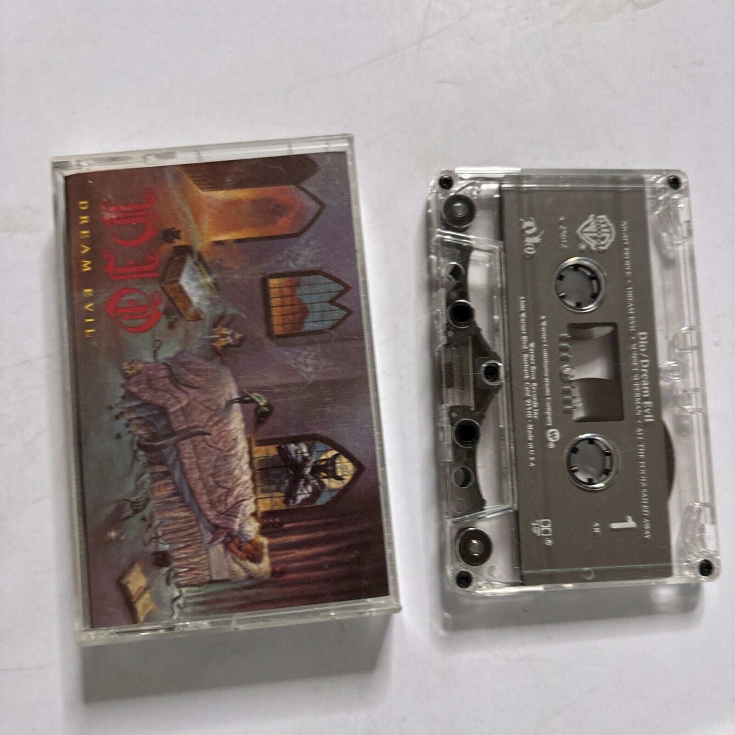 Dio - Dream Evil (Cassette, 1987) 25612-4