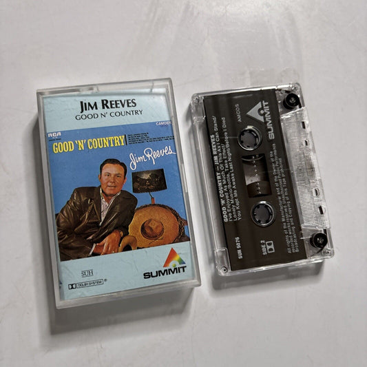 Jim Reeves - Good N' Country (Cassette, 1963) Suh-5076