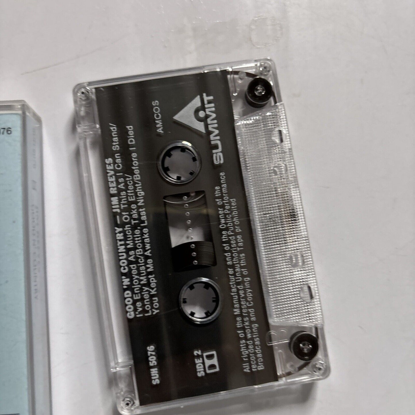 Jim Reeves - Good N' Country (Cassette, 1963) Suh-5076