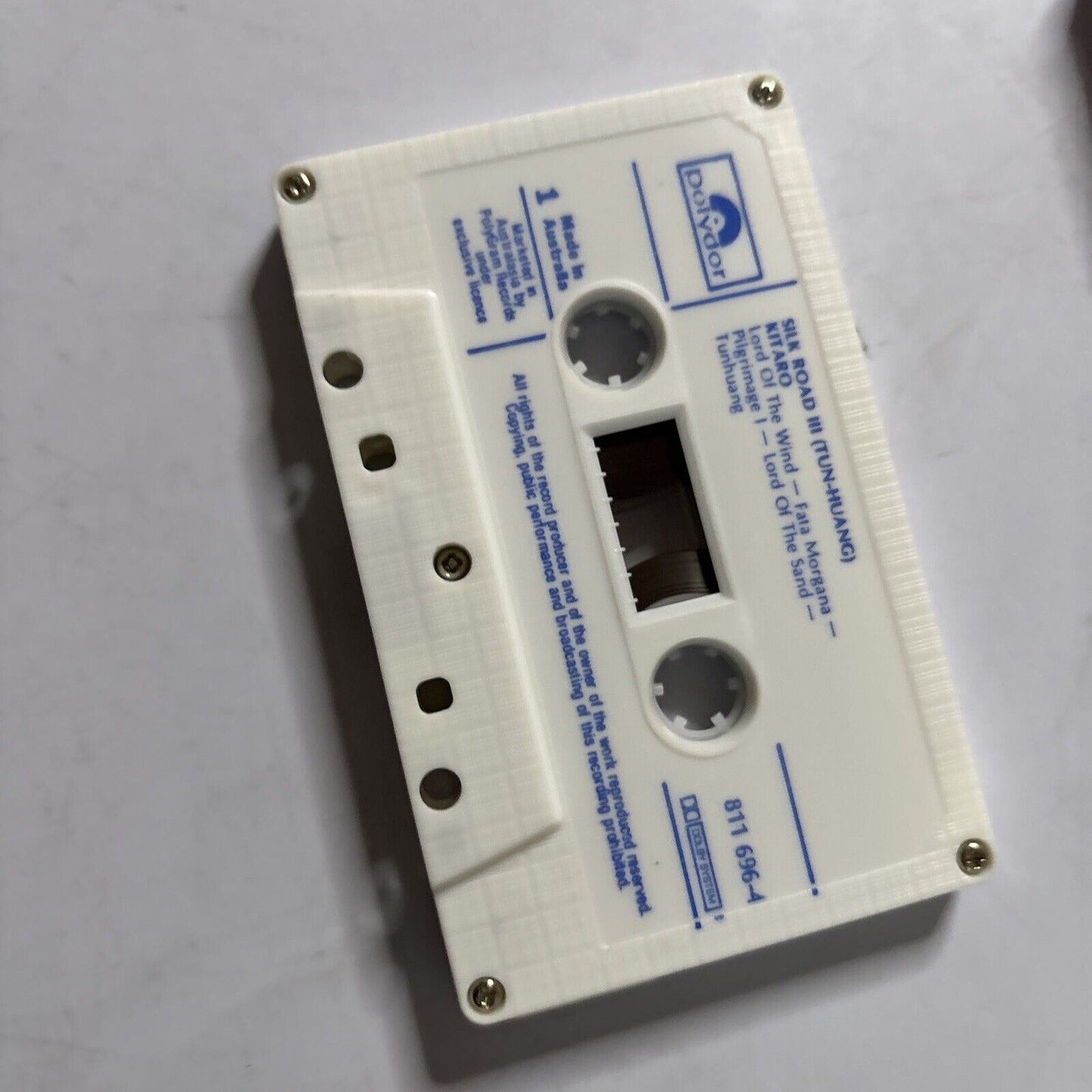 Kitaro - Silk Road III Tun Huang (Cassette, 1981) 811-696-4