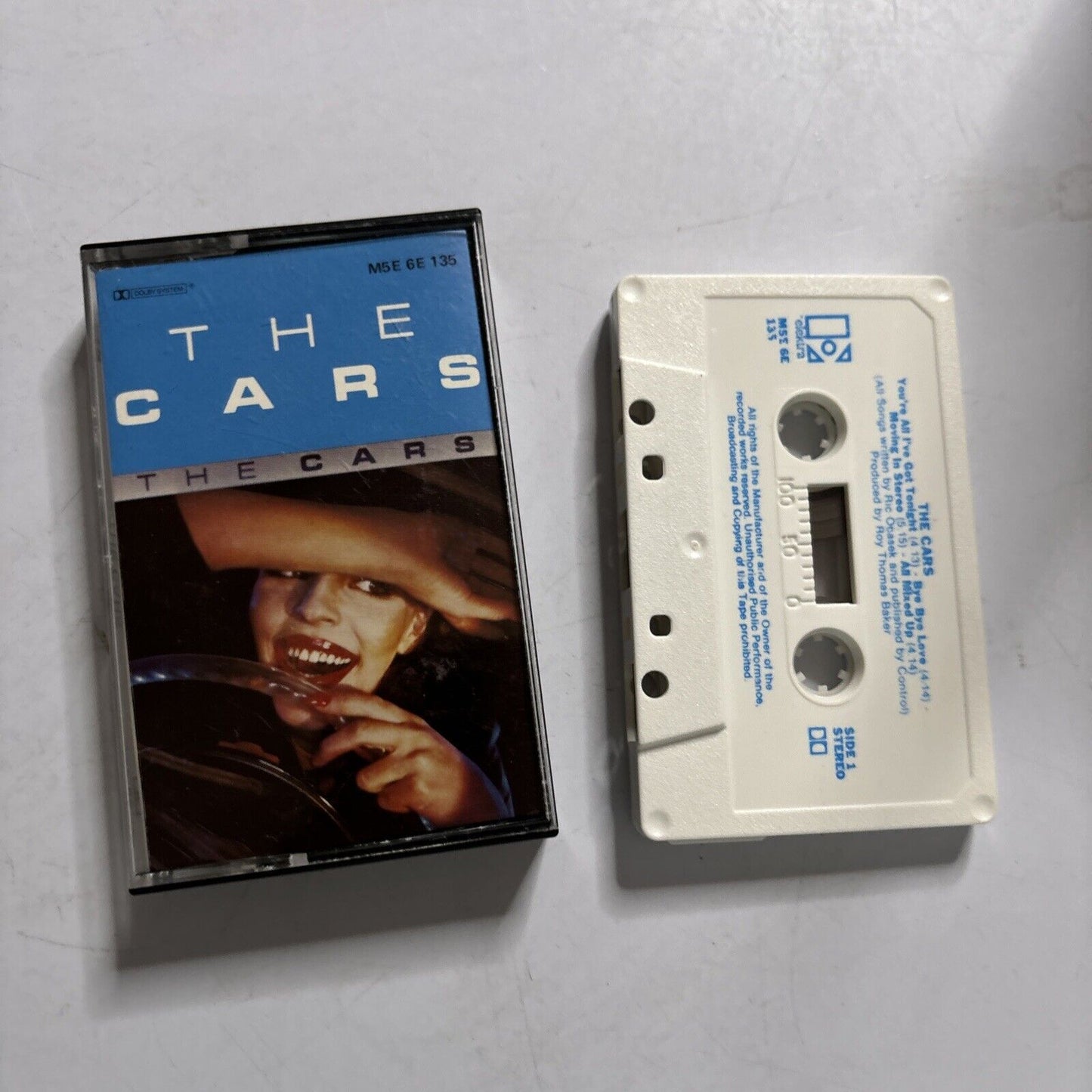 The Cars By The Cars (Cassette, 1978) M5e-6e-135