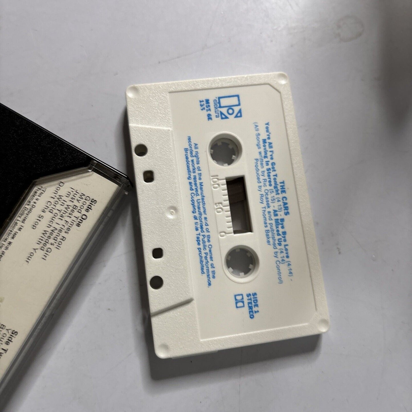 The Cars By The Cars (Cassette, 1978) M5e-6e-135