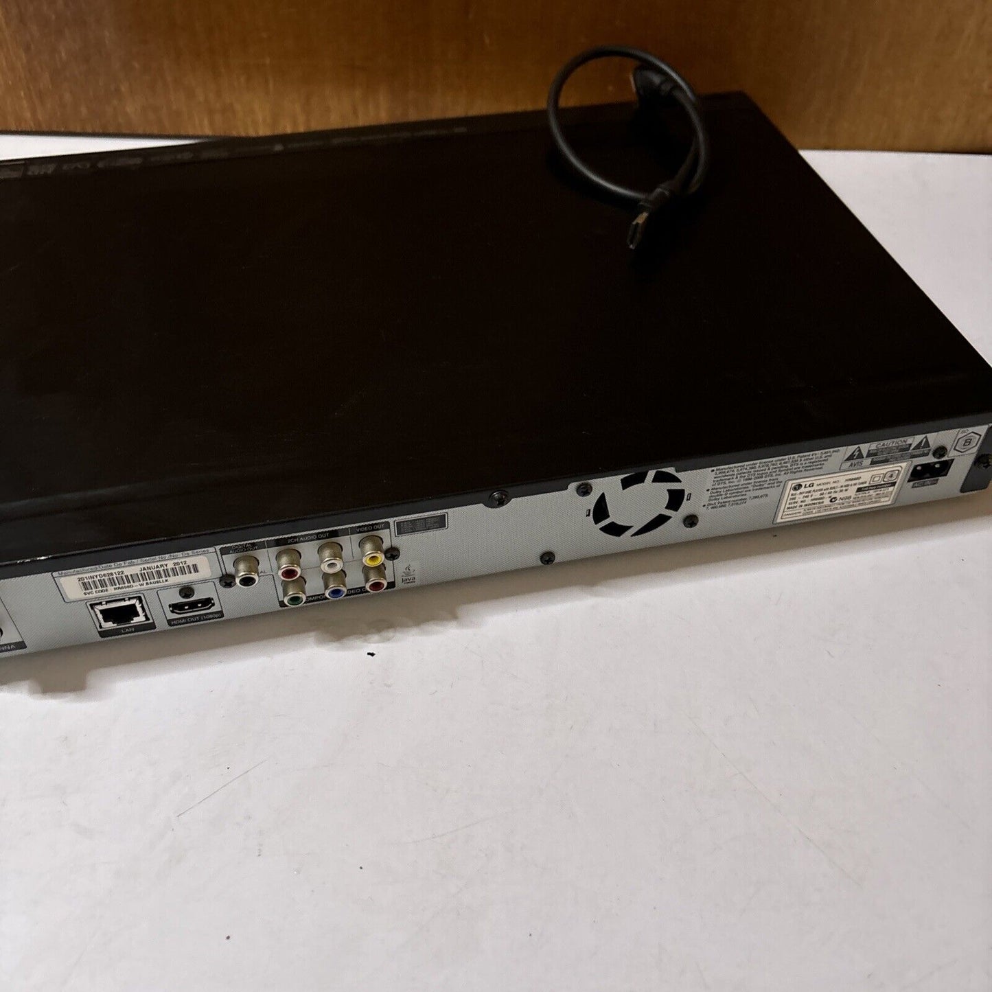LG 3D Blu-ray DVD Player With HDD 250GB & HD Tuner HR698D Region 4 & B
