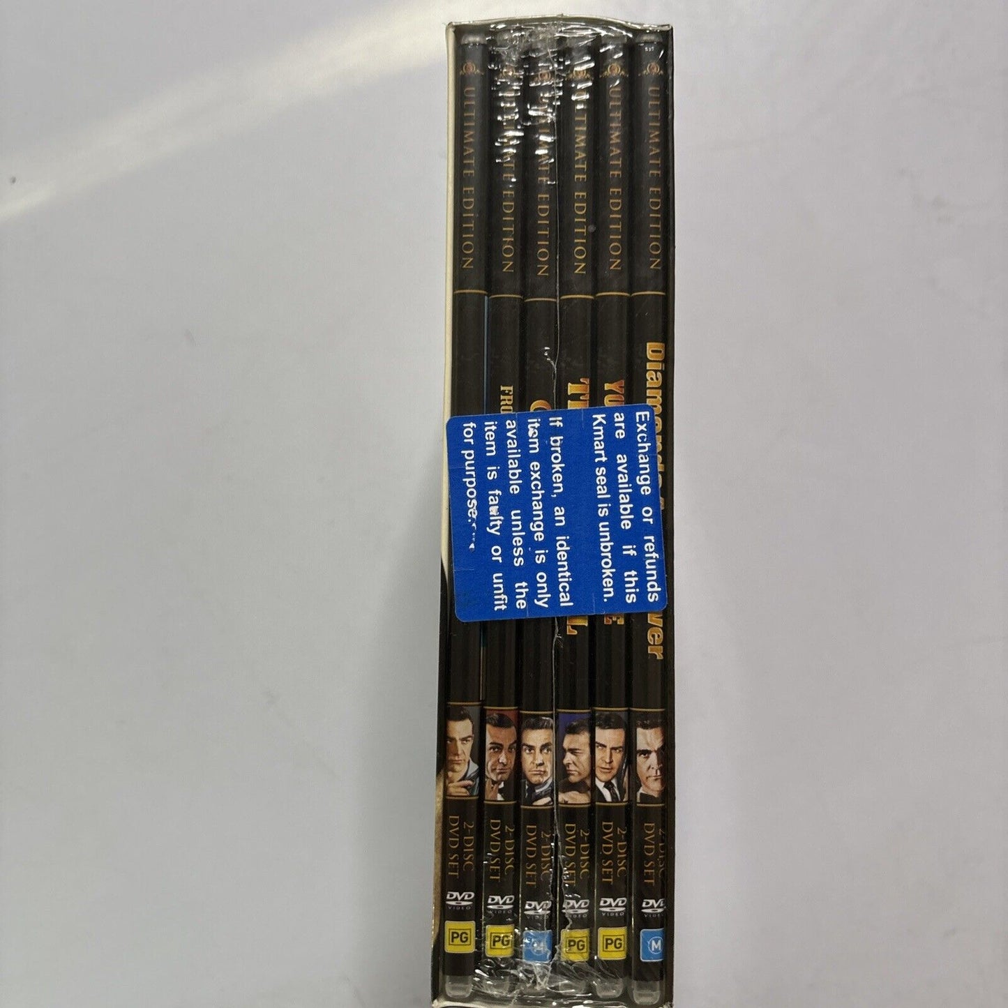 Ultimate James Bond Collection Sean Connery 6-Films (DVD, 1962, 12-Disc) Region4