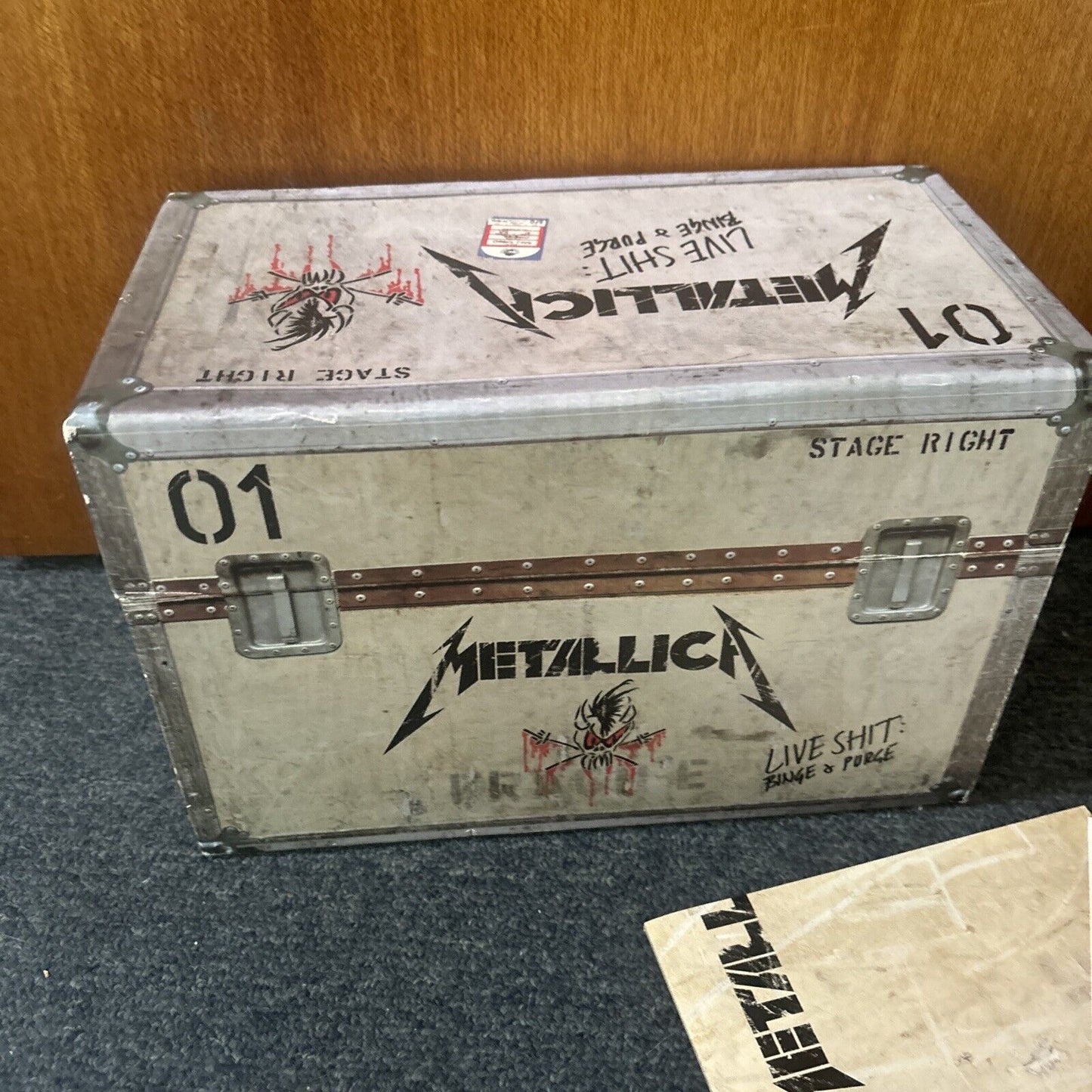 Metallica - Live Shit: Binge & Purge (CD + VHS, 1995) Japan NTSC Srcs-6942-8