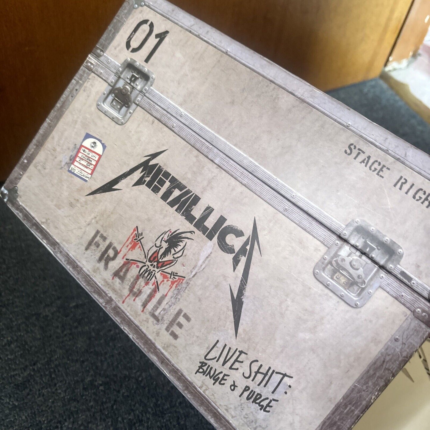 Metallica - Live Shit: Binge & Purge (CD + VHS, 1995) Japan NTSC Srcs-6942-8