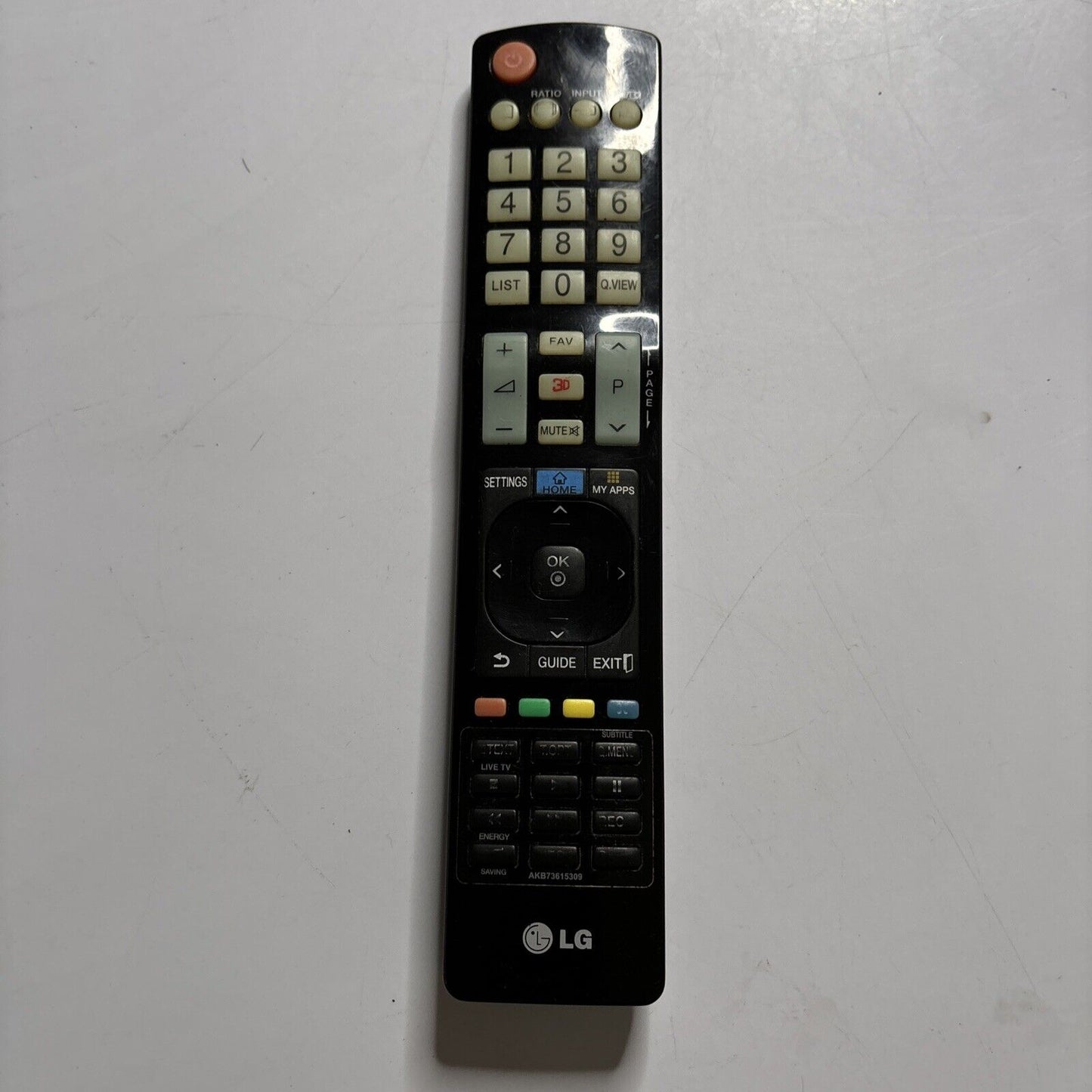 Genuine LG AKB73615309 Remote Control for 32LM6200, 32LM6400, 32LM6410, 42LM6200