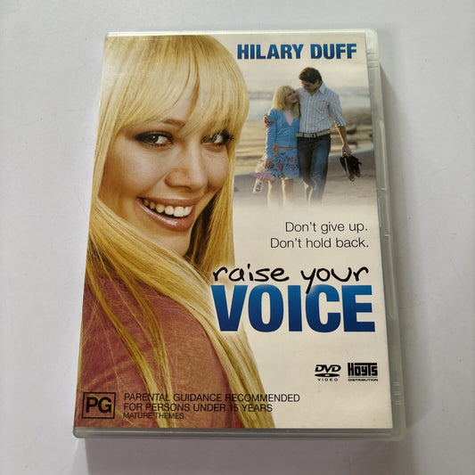 Raise Your Voice (DVD, 2004) Hilary Duff Region 4