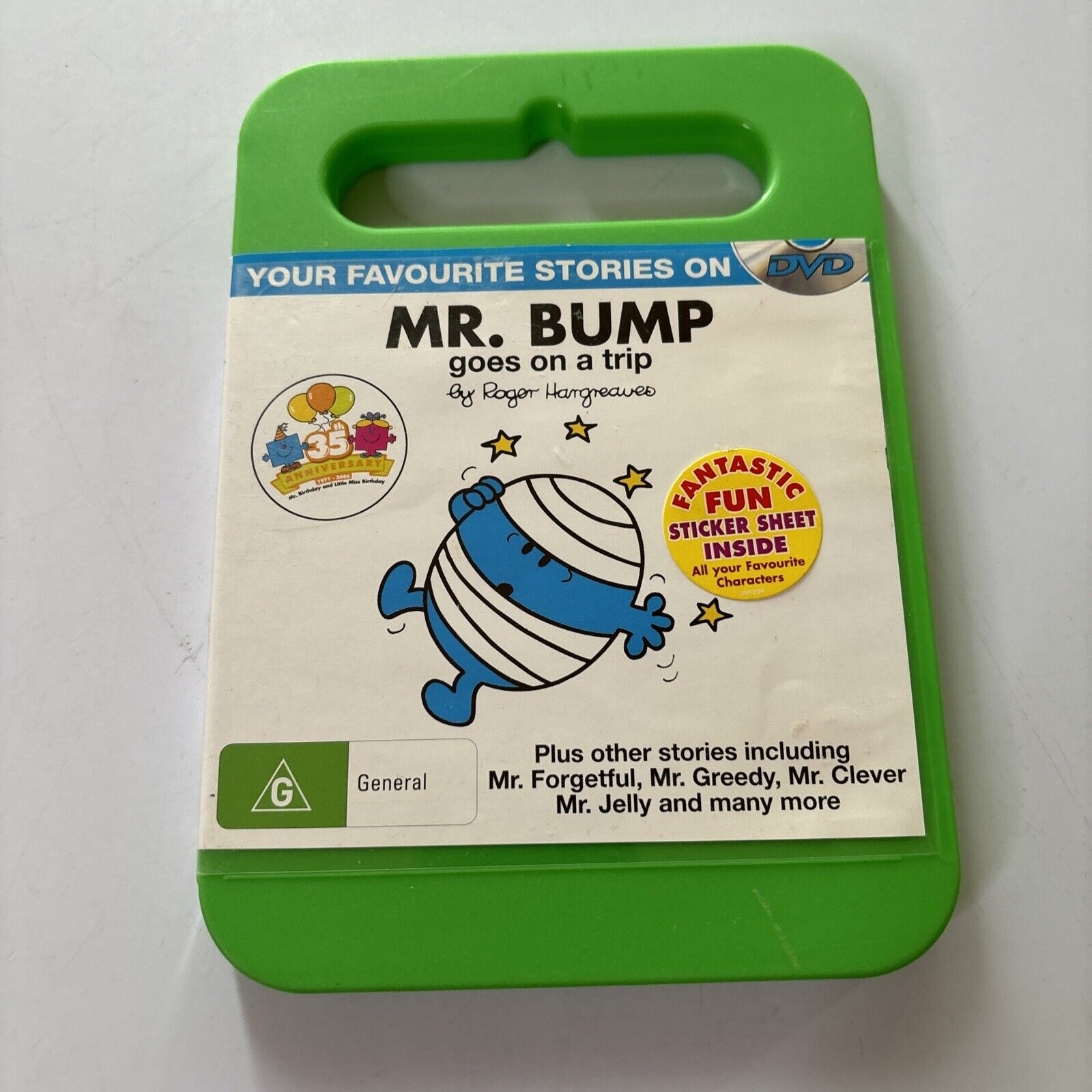 Mr. Bump - Goes On A Trip (DVD, 1996) Region 4 – Retro Unit