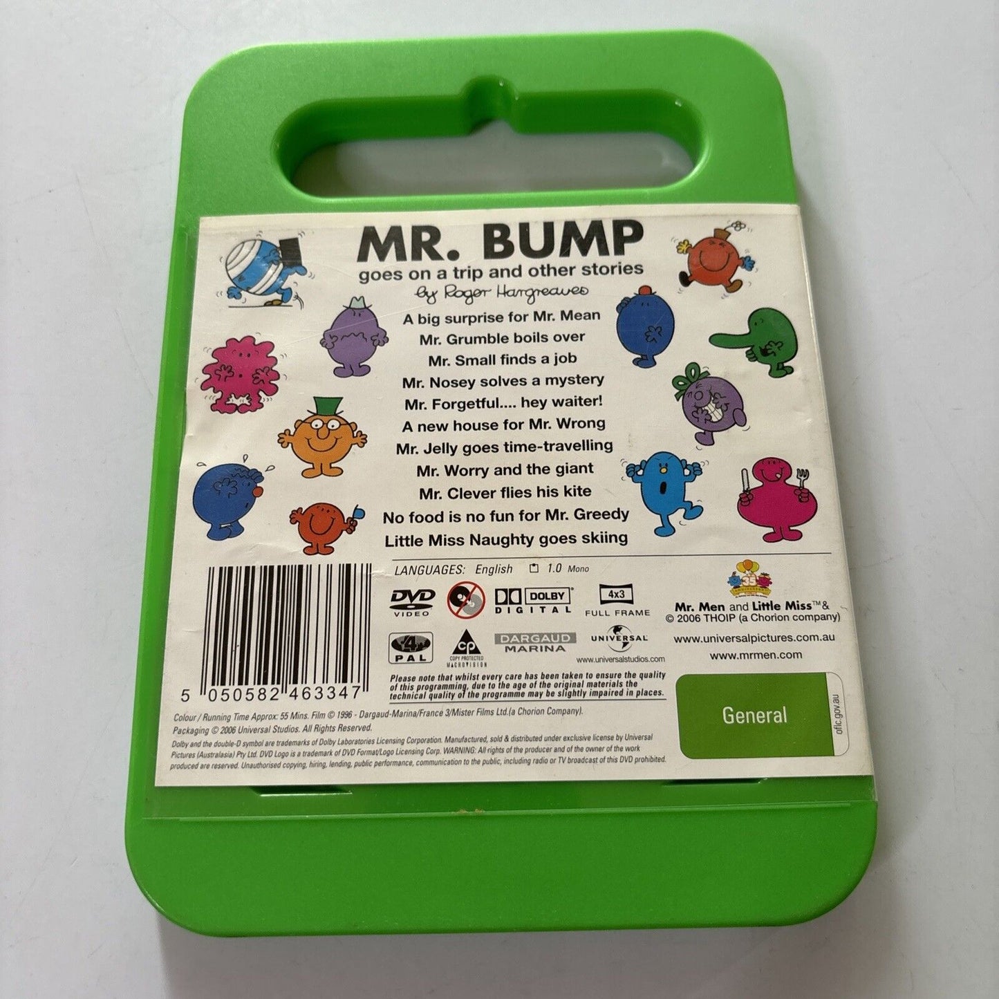 Mr. Bump - Goes On A Trip (DVD, 1996) Region 4