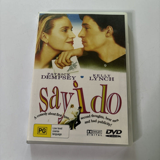 Say I Do (DVD, 1992) Patrick Dempsey, Kelly Lynch NEW All Regions