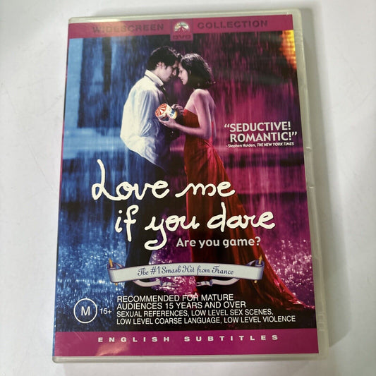 Love Me if You Dare (DVD, 2003) French Film With English Subtitles Region 4