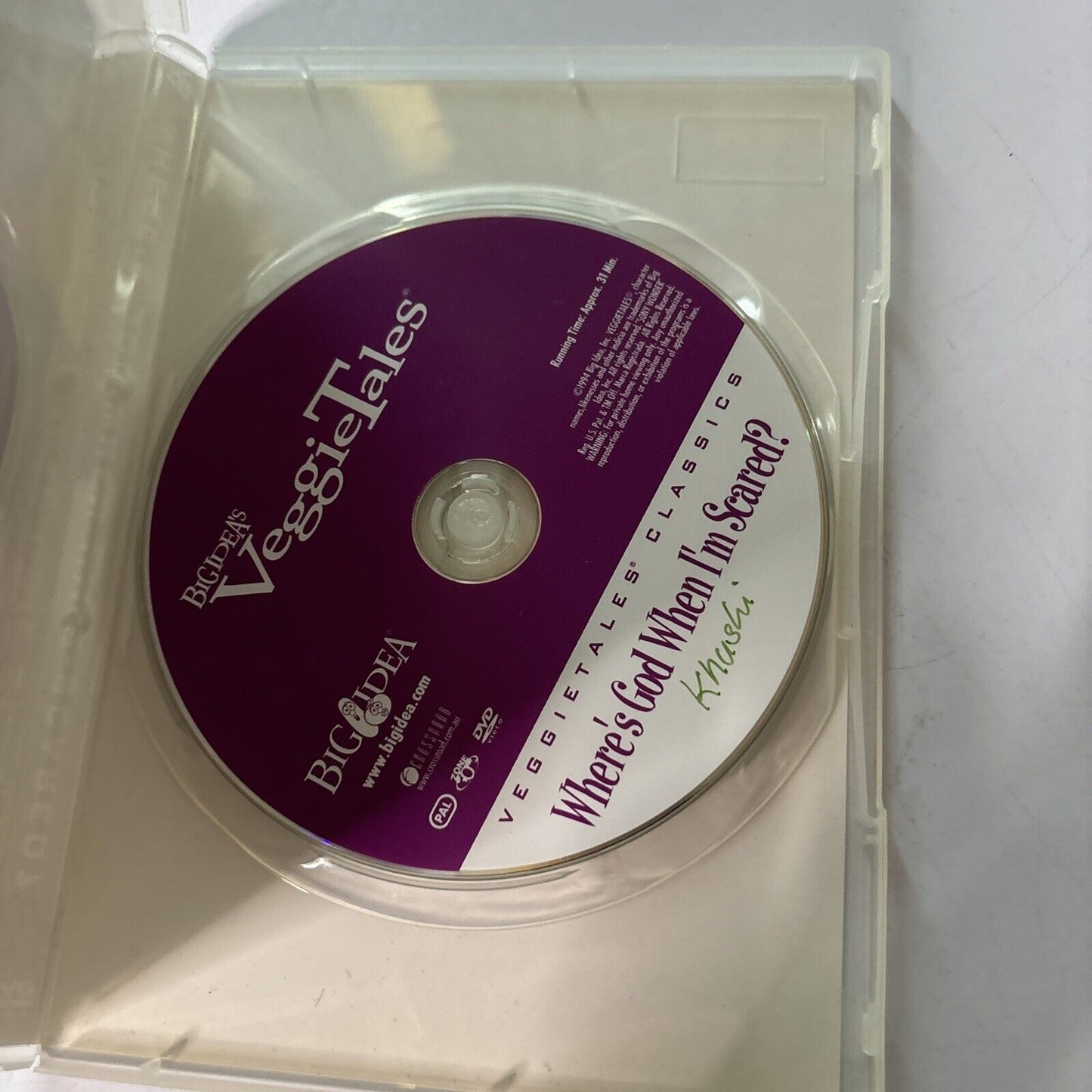 VeggieTales Where's God When I'm S-Scared? (DVD) All Regions