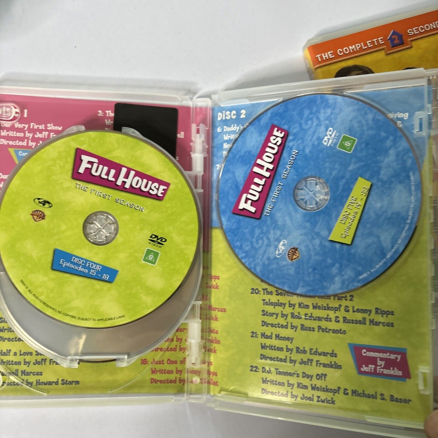 Full House - Complete Season 1 & 2 (DVD, 9-Disc) Region 4
