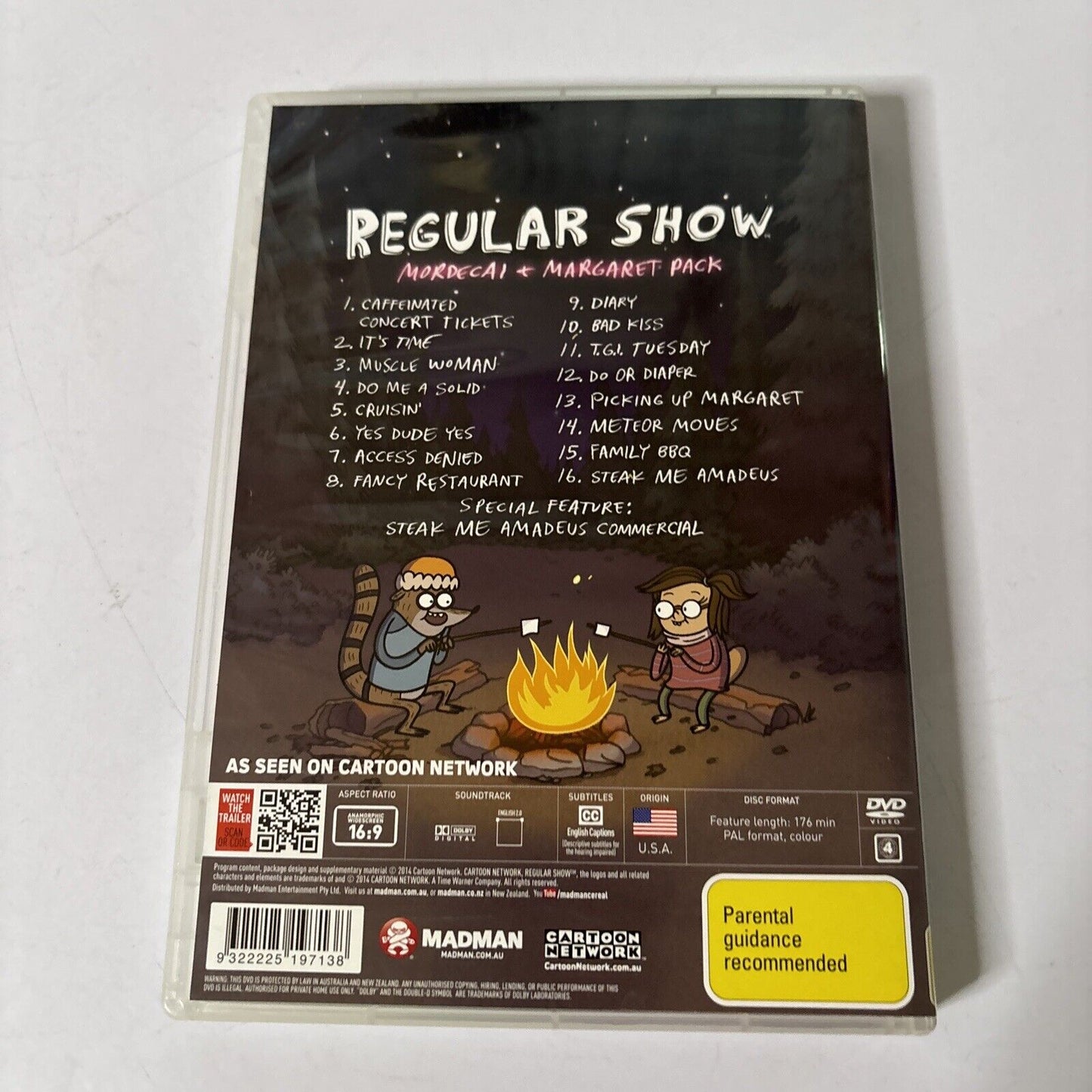 Regular Show - Mordecai + Margaret (DVD, 2014) Region 4