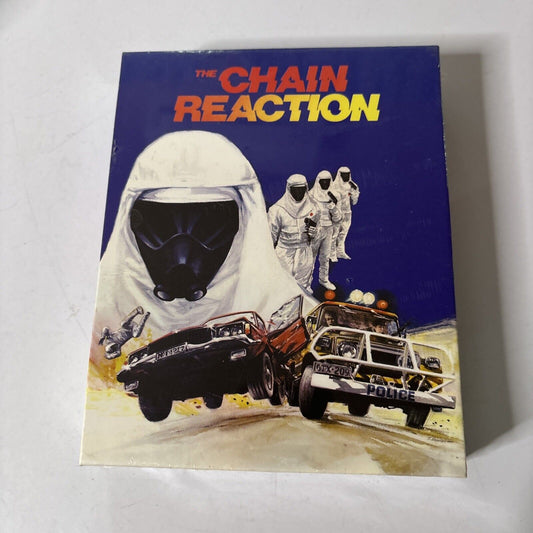 The Chain Reaction (Bluray + CD, 2005) Steve Bisley All Regions *New Sealed*