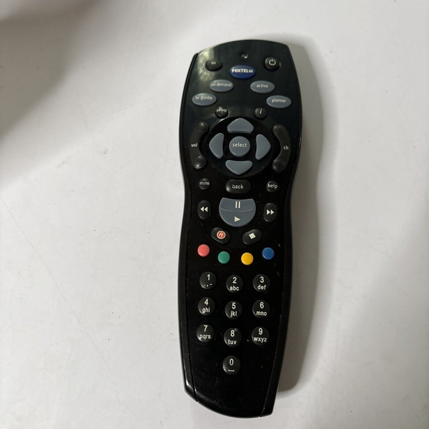 FOXTEL iQ2 Remote Control *Missing Battery Lid*