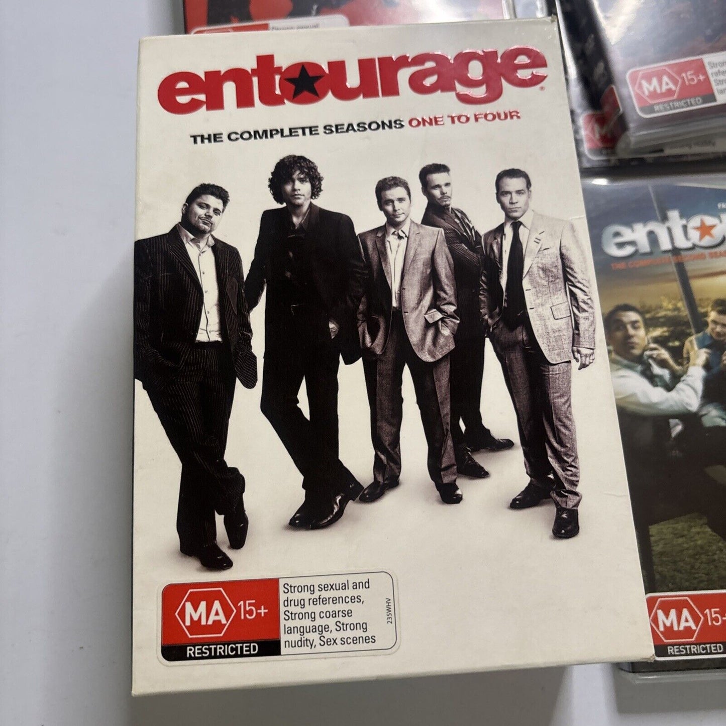 Entourage - The Complete Seasons 1, 2, 3 & 4 (DVD, 13-Disc) Region 4