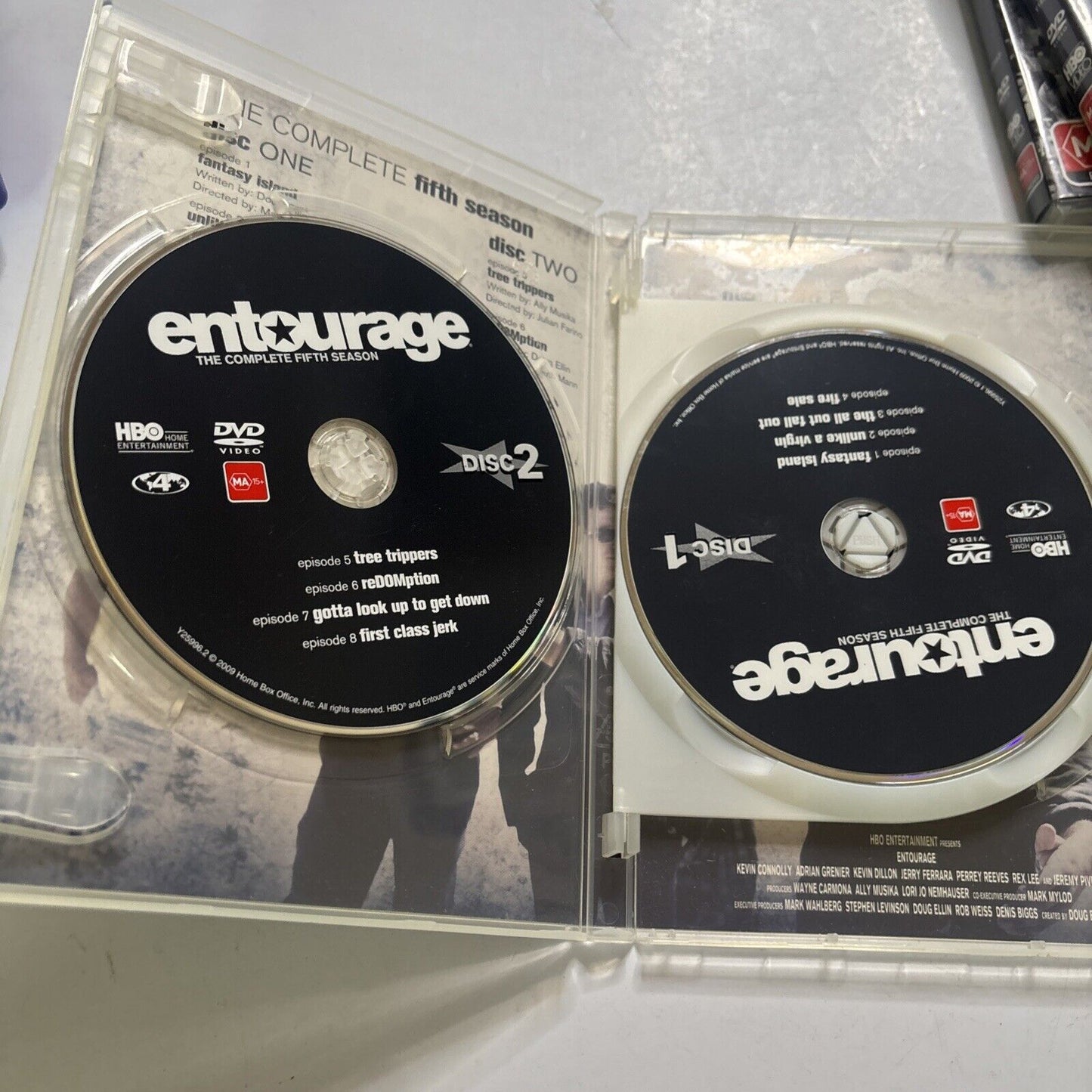 Entourage - The Complete Seasons 1, 2, 3 & 4 (DVD, 13-Disc) Region 4