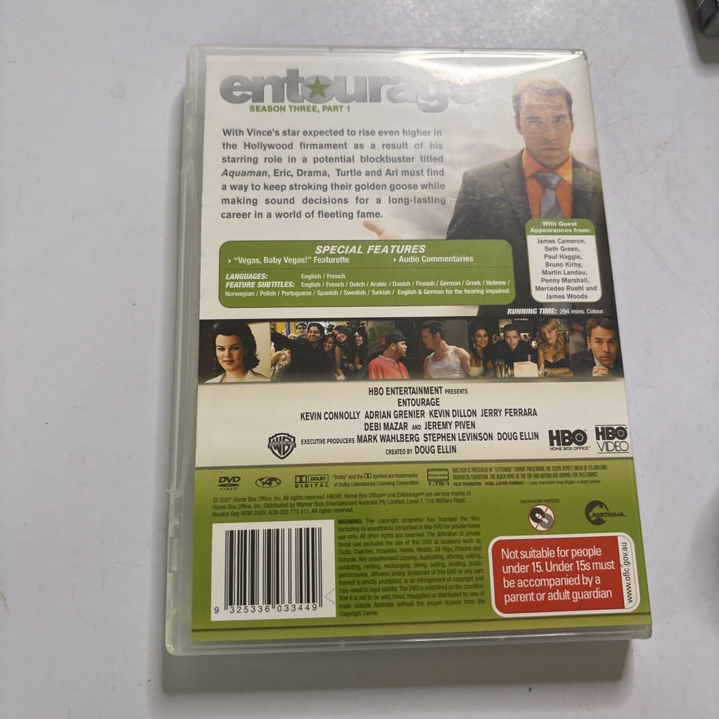 Entourage - The Complete Seasons 1, 2, 3 & 4 (DVD, 13-Disc) Region 4