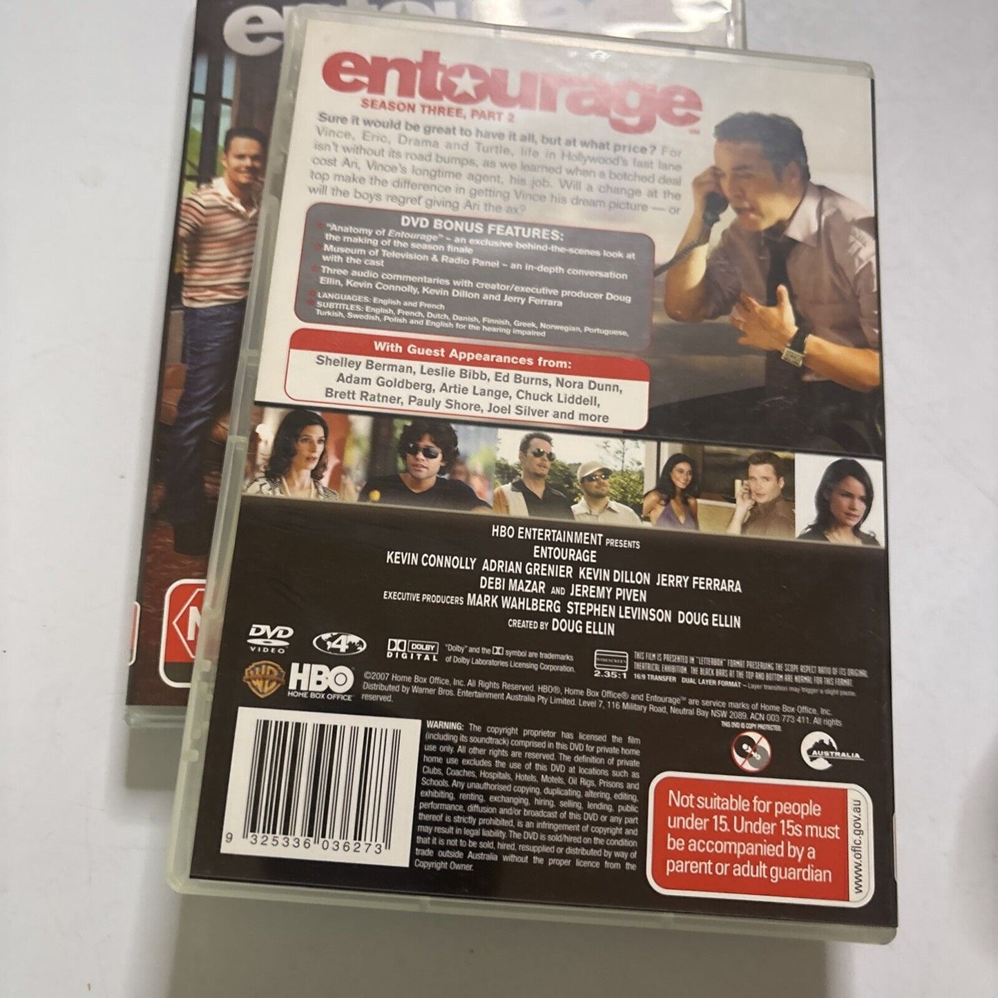 Entourage - The Complete Seasons 1, 2, 3 & 4 (DVD, 13-Disc) Region 4