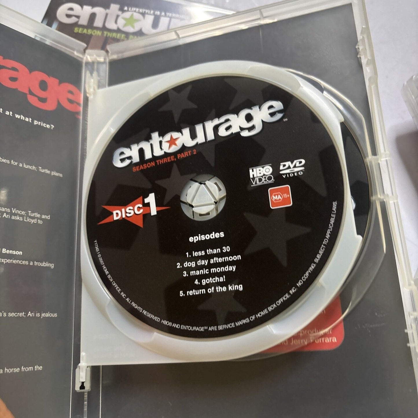 Entourage - The Complete Seasons 1, 2, 3 & 4 (DVD, 13-Disc) Region 4